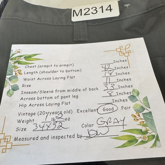 Carhartt Ripstop Cargo Pants Mens 34x32 Relaxed Fit Utility Zipper Pocket Work - Picture 11 of 11